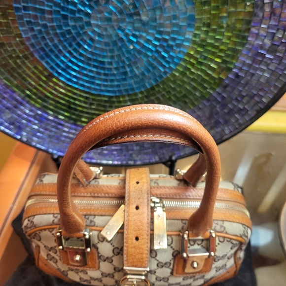 GUCCI GG Monogram Canvas Bowler Bag. - Picture 3 of 16